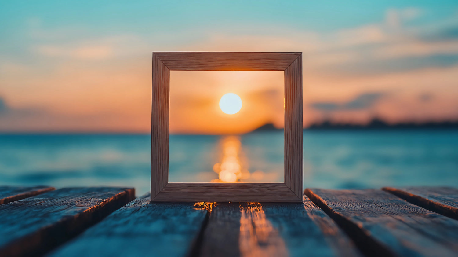 Sea glass framed posters